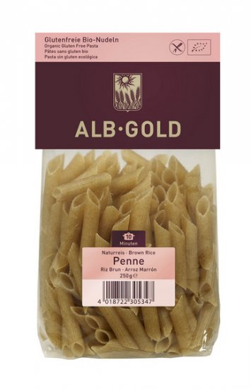 ALB GOLD - SIN GLUTEN MACARRON BIO (ARROZ INTEGRAL) 250g