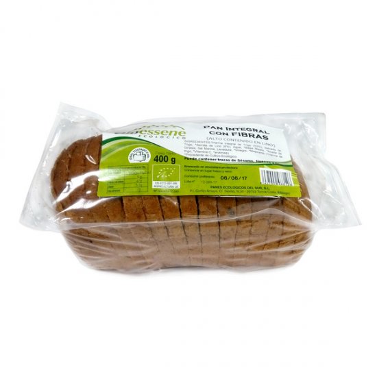 BIOESSENE - PAN MOLDE DE TRIGO INTEGRAL RICO EN FIBRA BIO 400g