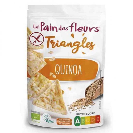 PAN DE FLORES - TRIANGULOS MAIZ QUINOA BIO 50g