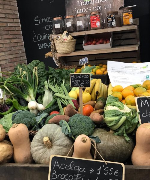 cesta verduras ecologicas